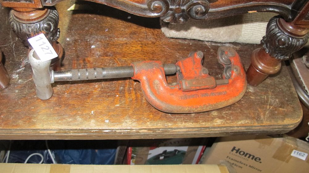 Lot 1127: Ridgid No 2 Heavy Duty Pipe Cutter