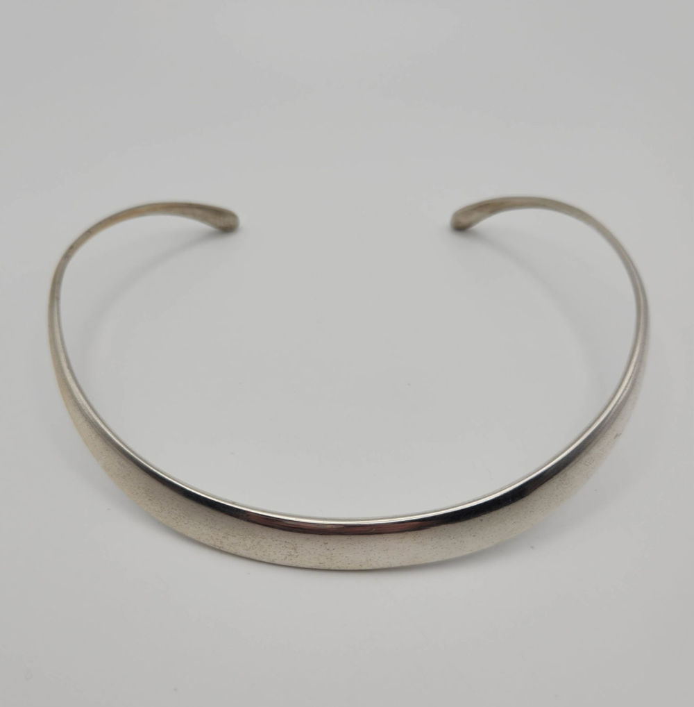 Lot 392: Sterling David Andersen Norway Necklace 41g