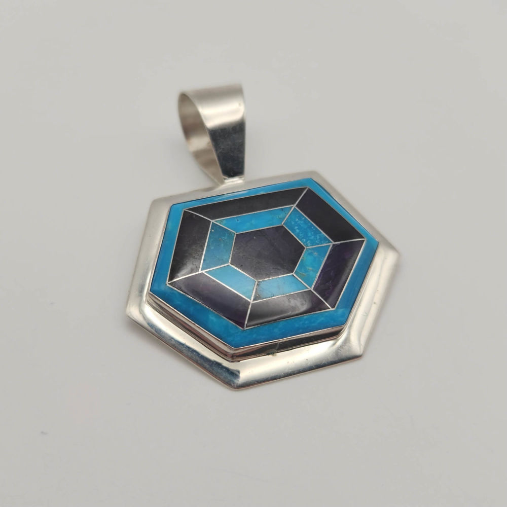 Lot 425: Sterling Jay King Minefinds Pendant