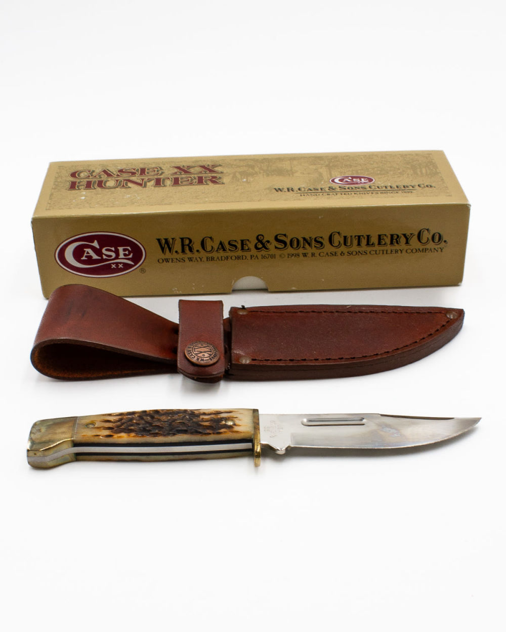 Lot 245: Case 678-3 1/2 SS Hunter Slab Knife Like New Condition