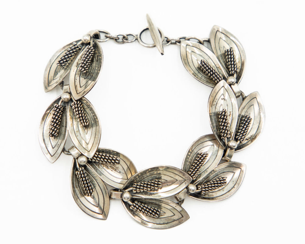 Lot 576: Aarre Krogh MCM Sterling Norway Bracelet