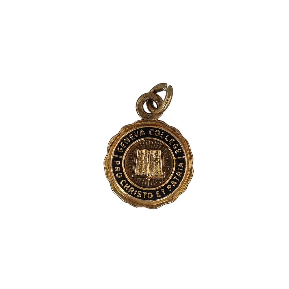 Lot 469: Signed S 14K Gold Geneva Collage Charm