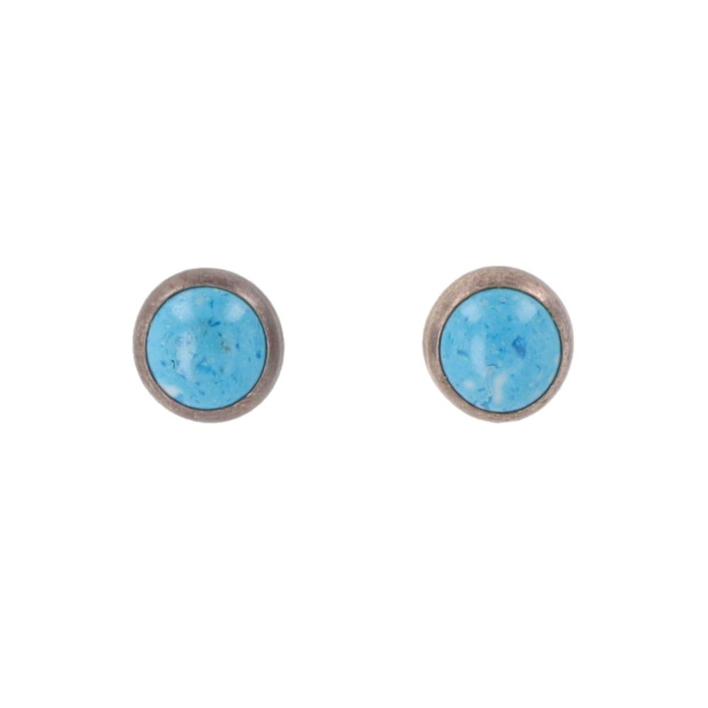 Lot 205: Navajo Sodalite Sterling Earrings
