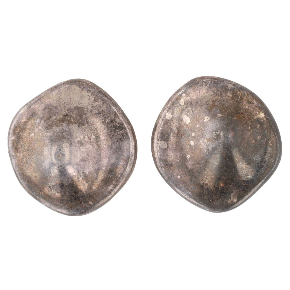 Lot 222: TV-41 Mexico Taxco Sterling Modernist Earrings