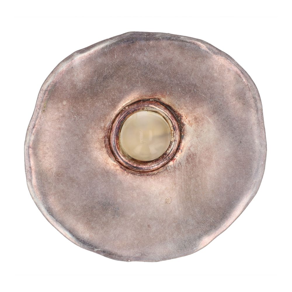 Lot 242: Bat Ami Israel Sterling Modernist Brooch Pendant