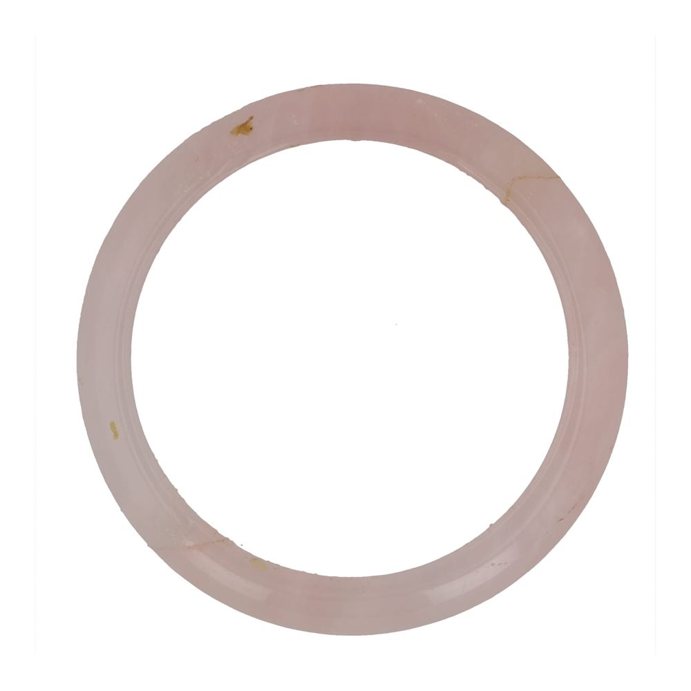 Lot 379: Rose Quartz Ring Sz. 9.5
