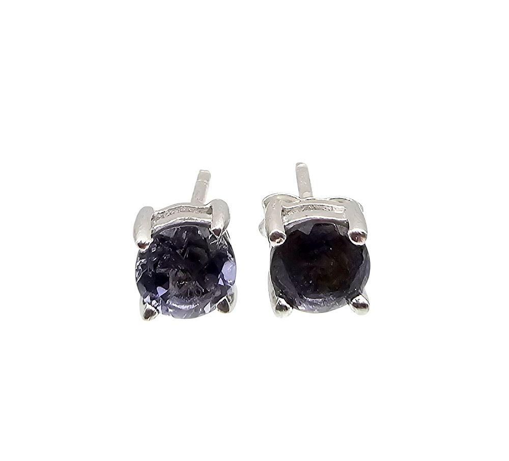 Lot 249: NF Rhinestone Sterling Silver Earrings 1 G