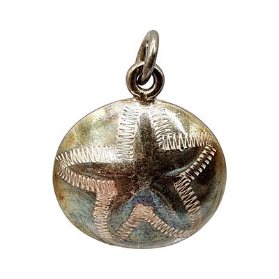 Sterling Mexico Sanddollar Pendant 5.5g