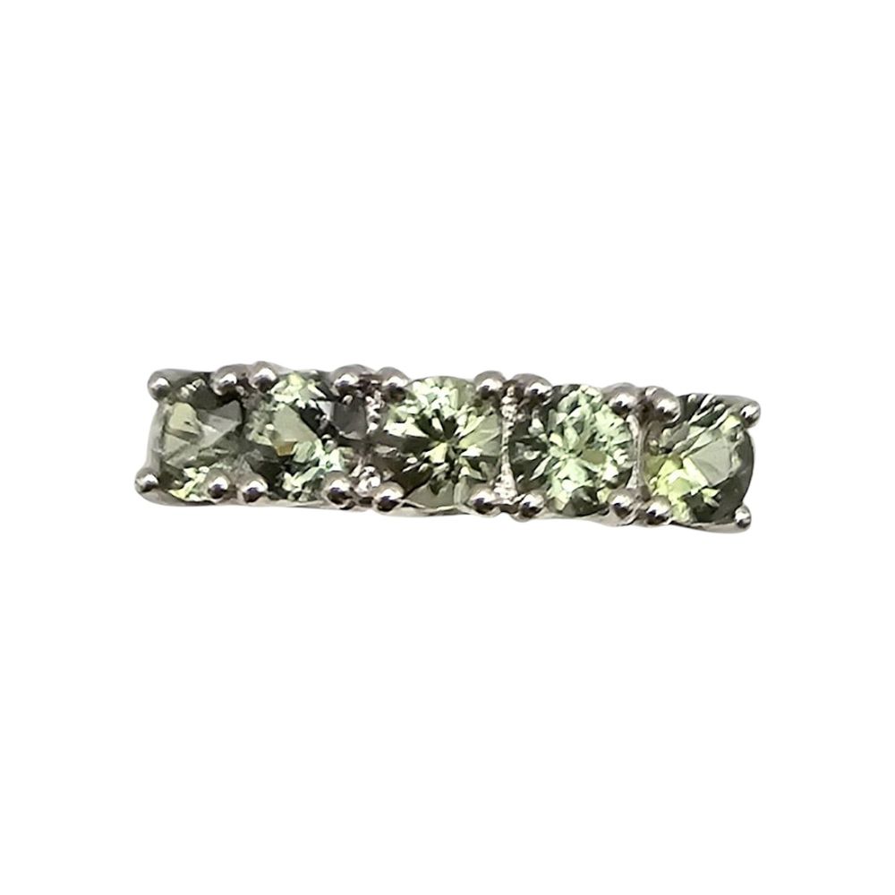 Lot 447: D'Joy Topaz Sterling Silver Cocktail Ring Size 9.5 2.9 G