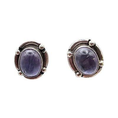 SN Quartz Sterling Silver Earrings 2.9 G