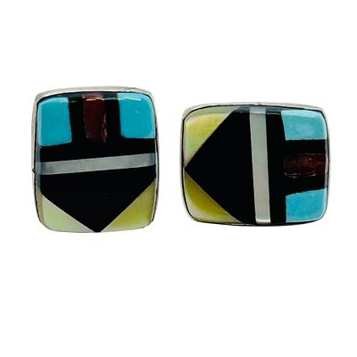 Zuni Sterling Stud Earrings 1.09 G. Zuni Sterling stud earrings 1.09 g