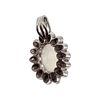 D'Joy Diamond Moonstone Sterling Silver Pendant 5.8 GImage - 2