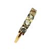 D'Joy Topaz Gold Over Sterling Silver Cocktail Ring Size 9.5 2.8 GImage - 1