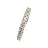 D'Joy Crystal Sterling Silver Cocktail Ring Size 6.5 2 GImage - 1