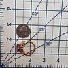 D'Joy Amethyst Rose Gold Over Sterling Silver Cocktail Ring Size 9.5 7.3 GImage - 3