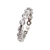 Cubic Zirconia Sterling Silver Eternity Ring Size 8.75 4.5 GImage - 1