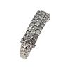 D'Joy Nephrite Sterling Silver Cocktail Ring Size 6 3.2 GImage - 1