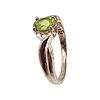 Ross Simons Peridot Sterling Silver Cocktail Ring Size 7.5 3.1 GImage - 1