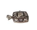 Black Stone Sterling Silver Pendant 4.3 GImage - 1