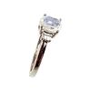 D'Joy Diamond Moonstone Sterling Silver Ring Size 8.5 2.6 GImage - 1