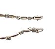Topaz Sterling Silver Tennis Bracelet 14 GImage - 2