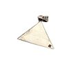 Y Sterling Silver Pyramid Pendant 4.1 GImage - 2