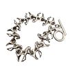 Sterling Silver Horse Link Toggle Bracelet 38.1 G. Sterling Silver Horse link Toggle Bracelet 38.1 GImage - 2
