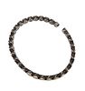 HJ Sterling Silver Dot Design Cuff Bracelet 21.8 GImage - 2
