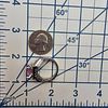 Rhinestone Sterling Silver Cocktail Ring Size 8.75 7.2 GImage - 3
