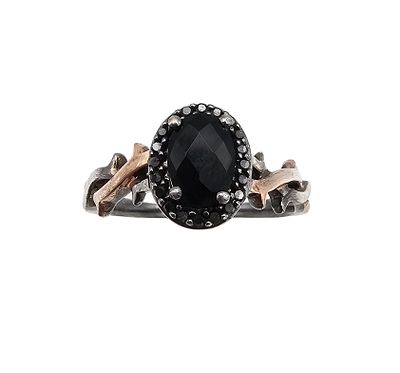 Disney Cushion Cut Rhinestone Sterling Silver Cocktail Ring Size 7.5 2.9 G