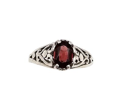 RSN Rhinestone Sterling Silver Cocktail Ring Size 6.75 2.3 G
