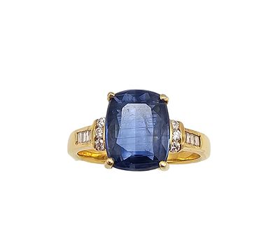 D'Joy Topaz Gold Over Sterling Silver Cocktail Ring Size 9.5 4.9 G