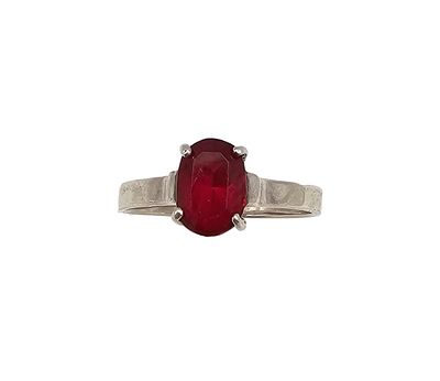 CW Rhinestone Sterling Silver Cocktail Ring Size 7.5 2.1 G