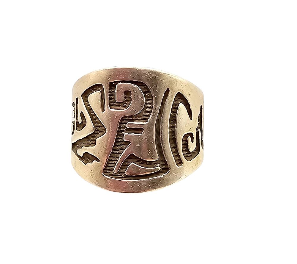 Lot 302: Old Carlisle Jewelry Albuquerque Carolyn Pollack Sterling Silver Ring Size 6.5 11.1 G