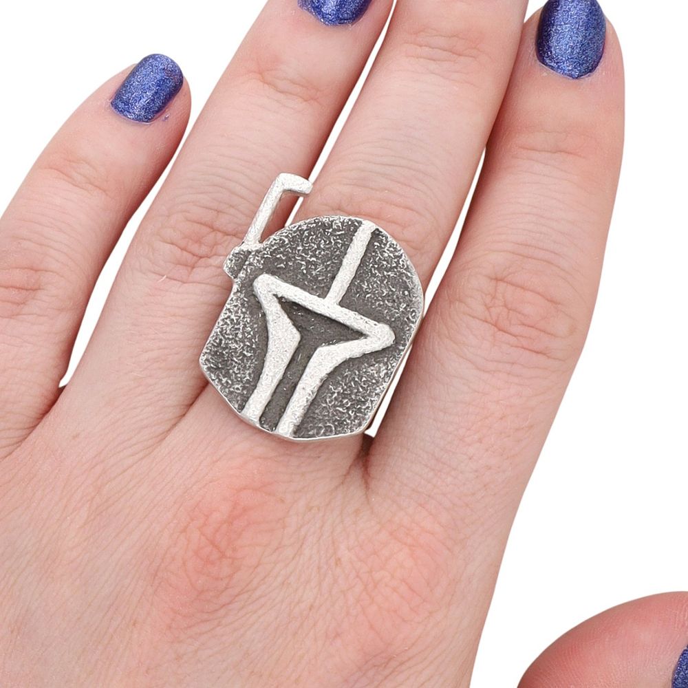 Lot 373: THE MANDALORIAN Tufa Sterling By Lee Begay Navajo