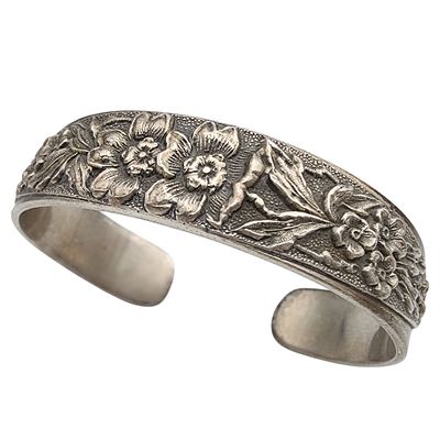 Kirk Stieff Vintage Sterling Cuff Bracelet - 33.9g