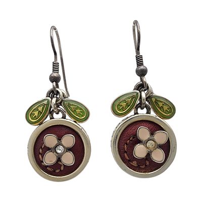 Sterling Reversible Button Earrings - 8.4g