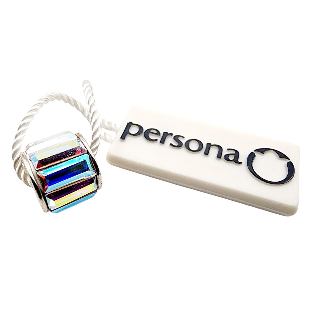 Lot 175: Persona Sterling Silver Iridescent Charm Pendant