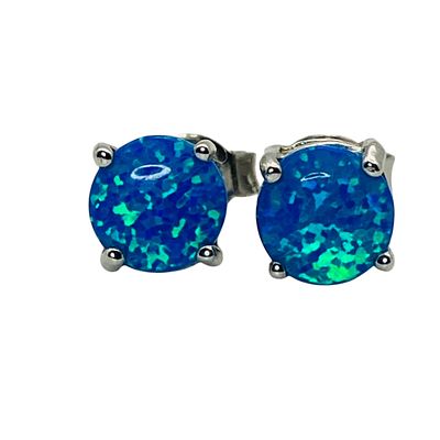OPAL Sterling Stud Earrings, 1.26 G. OPAL Sterling stud earrings 1.26 g