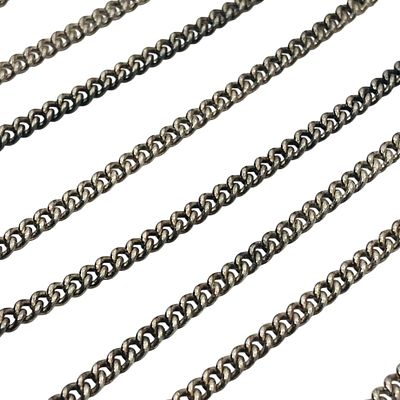 Sterling Curb Chain Necklace, 7.10 G. Sterling curb chain necklace 7.10 g