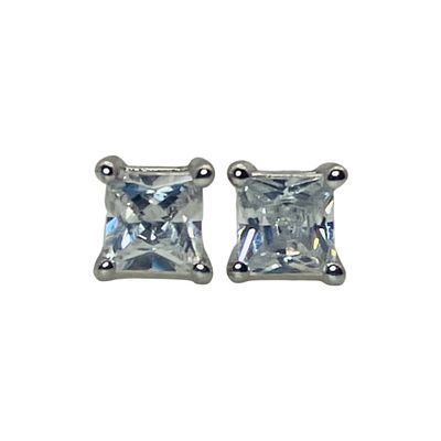 IBB, RHINESTONE Sterling Stud Earrings, 0.43 G. IBB RHINESTONE Sterling stud earrings 0.43 g