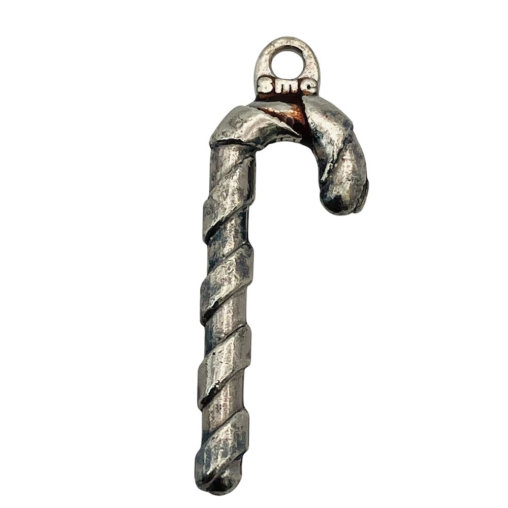 Lot 159: SMC, Sterling Candycane Pendant, 0.86 G
