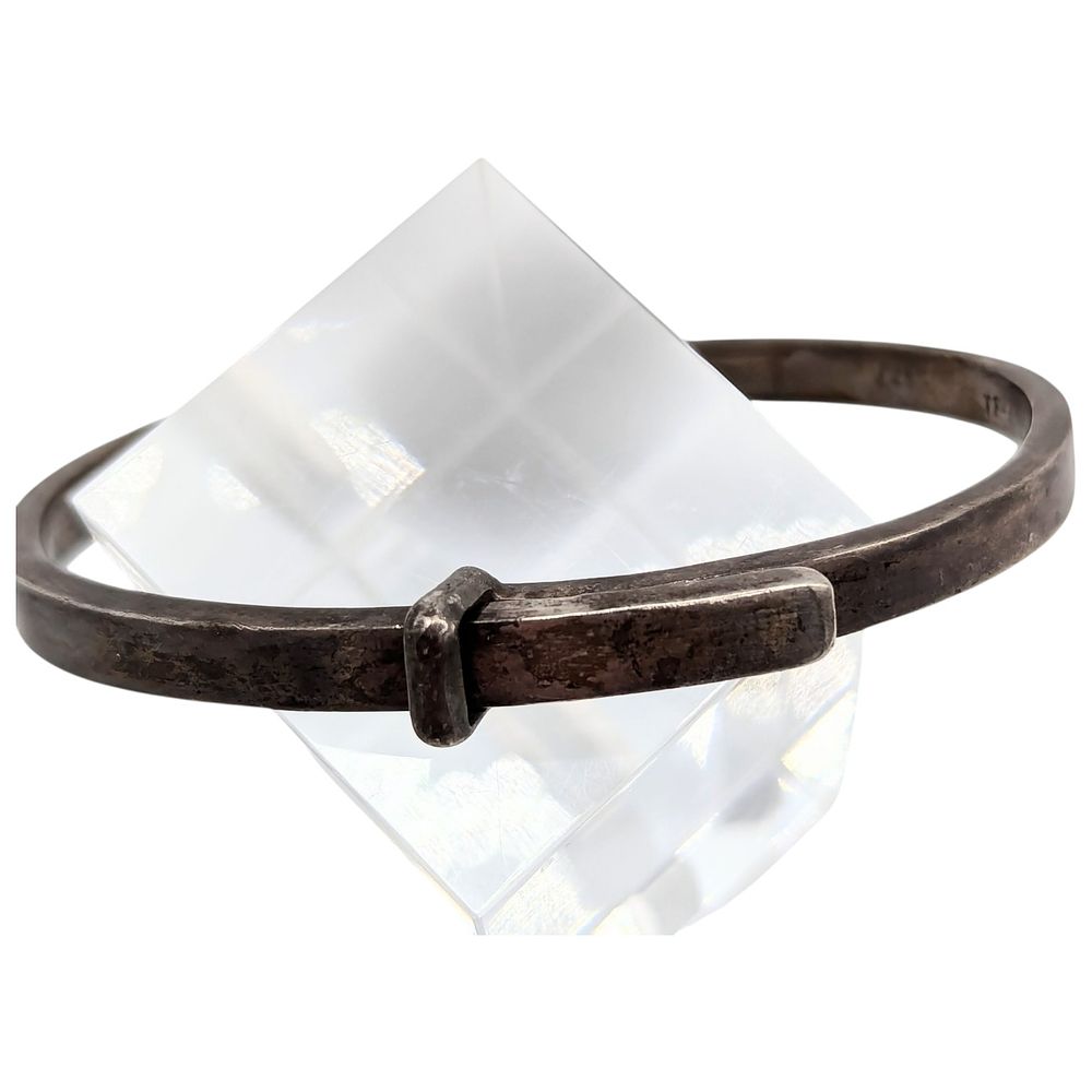 Lot 173: Mexico Taxco, TF-? Sterling Belt Bracelet 21.5g