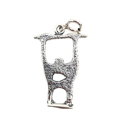 Native Made Sterling Silver Warrior Charm 3g