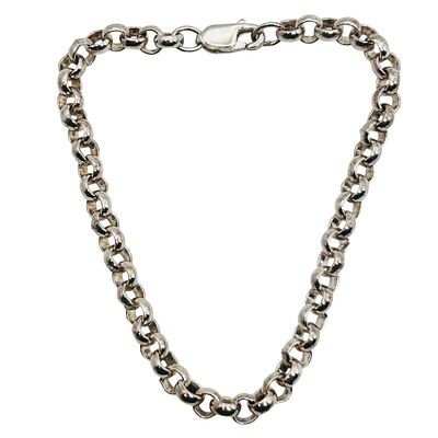 Sterling Rolo Chain Bracelet. Sterling rolo chain bracelet. 10.3g