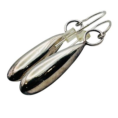 STS Sterling Hollow Hook Back Earrings. STS Sterling hollow hook back earrings. 2g