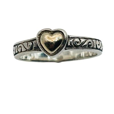 Brighton Sterling Heart Ring. Size 7. Brighton Sterling heart ring. Size 7 3g
