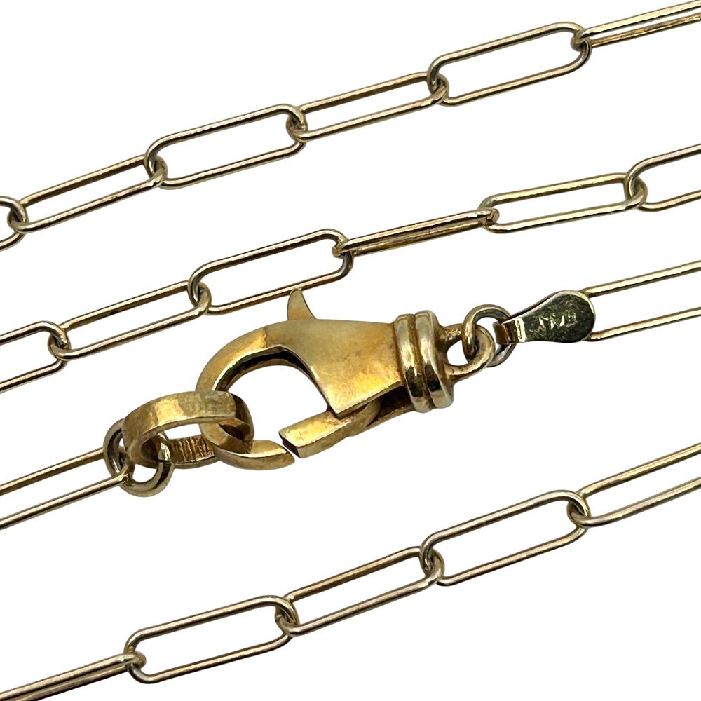 Lot 177: Italy Sterling Gauge Wire Chain Necklace