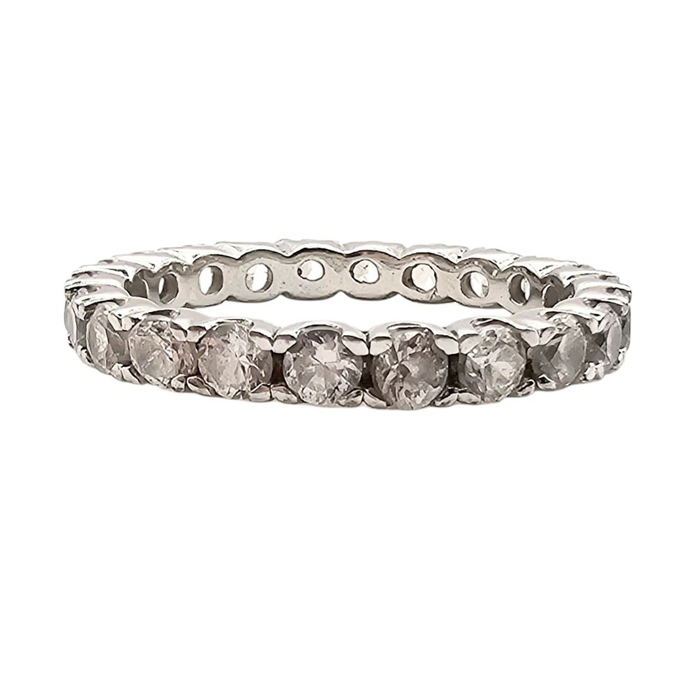 Lot 210: RP Rhinestone Sterling Silver Ring Size 9.5 3.4 G