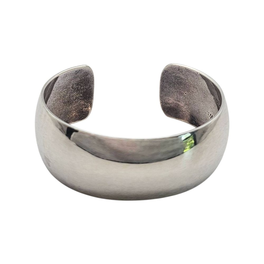 Lot 367: B.WE Sterling Silver Cuff Bracelet